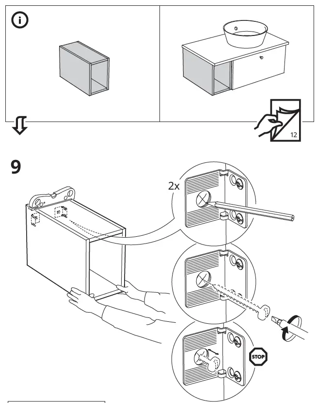 IKEA-GODMORGON-Open-Cabinet-Gillburen-Dark-Grey-9