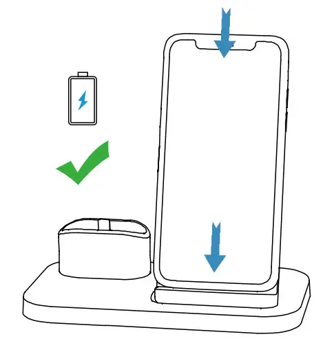 BEACOO ST12Black 2 In 1 Charging Stand - Coils 2