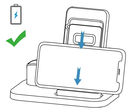 BEACOO ST12Black 2 In 1 Charging Stand - Coils 3