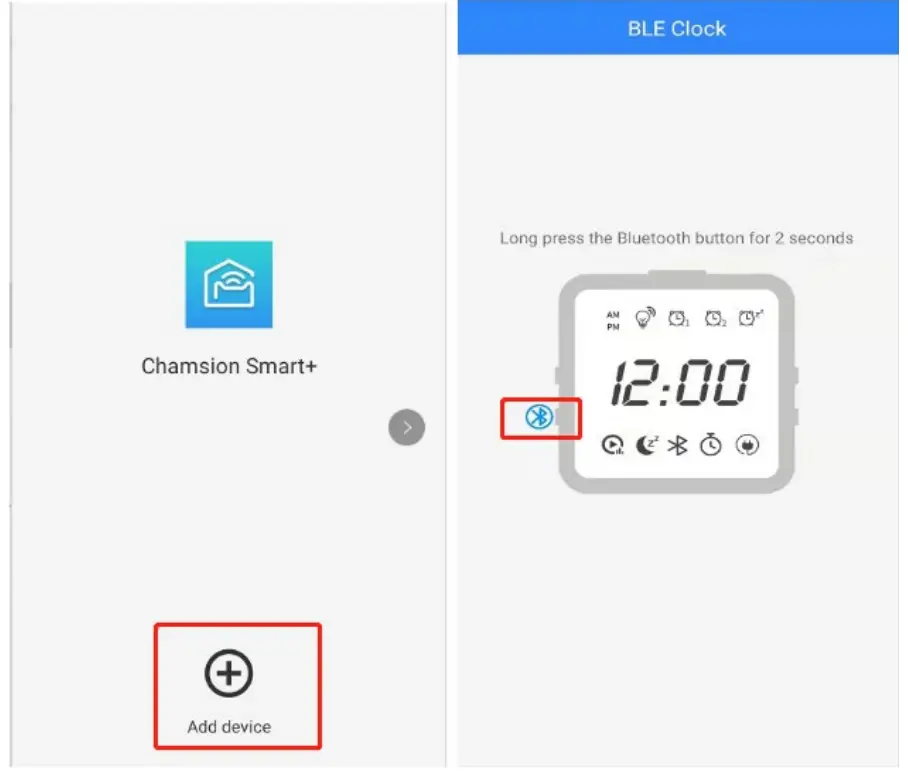 Shenzhen 5517 E Commerce Bluetooth Alarm Clock - app 2