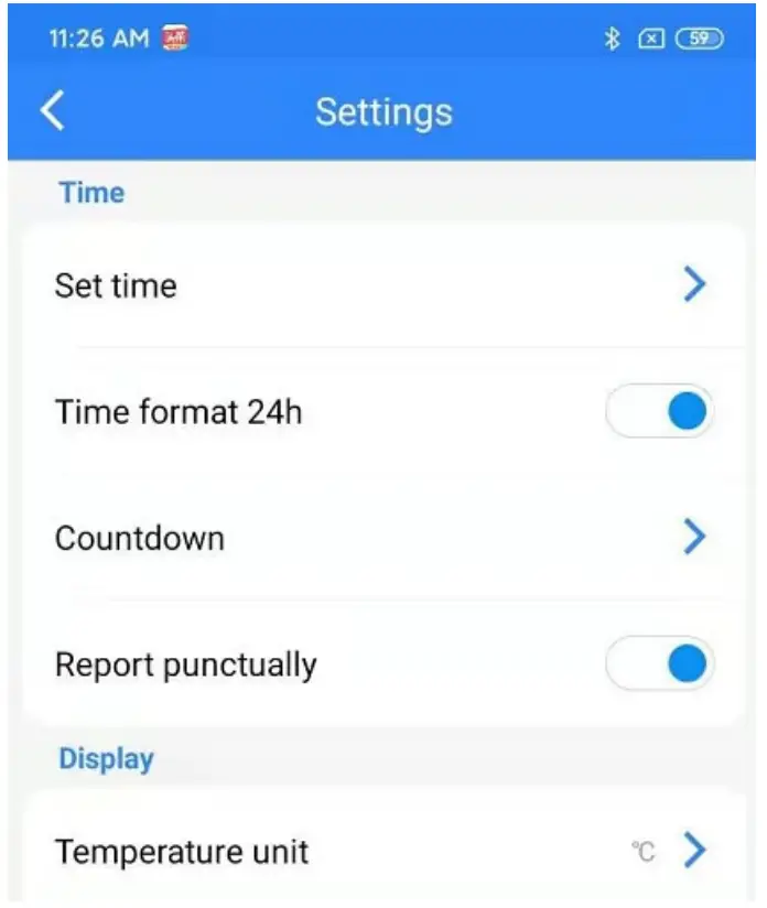 Shenzhen 5517 E Commerce Bluetooth Alarm Clock - app 3