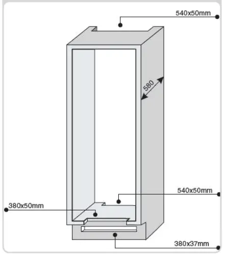 INSTALLATION OF THE APPLIANCE
