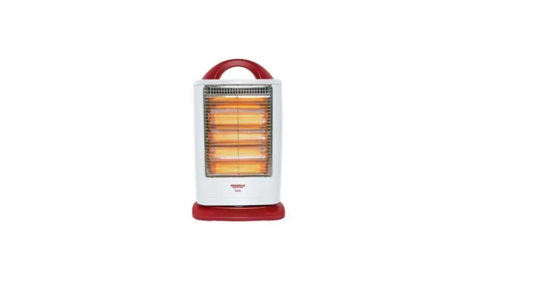 Maharaja Whiteline Hh-100 Lava Halogen Heater Instruction Manual