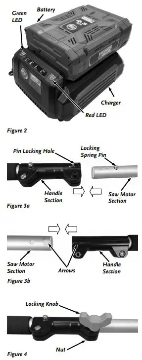 DR Power Pulse 62v Pole Saw - Attaching the Shoulder Strap 1