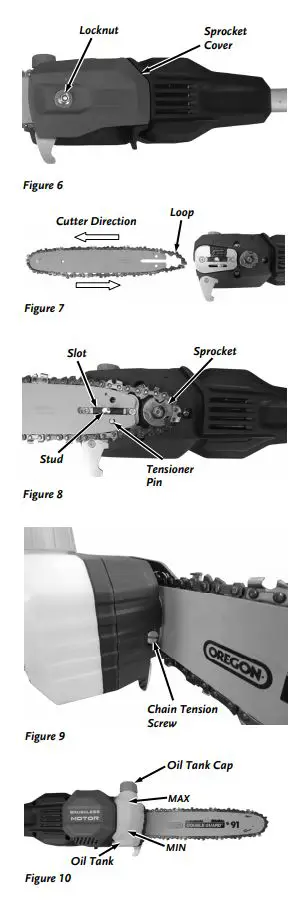 DR Power Pulse 62v Pole Saw - Attaching the Shoulder Strap 3