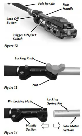 DR Power Pulse 62v Pole Saw - Attaching the Shoulder Strap 5
