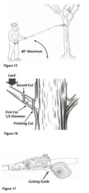 DR Power Pulse 62v Pole Saw - Proper Cutting Stance