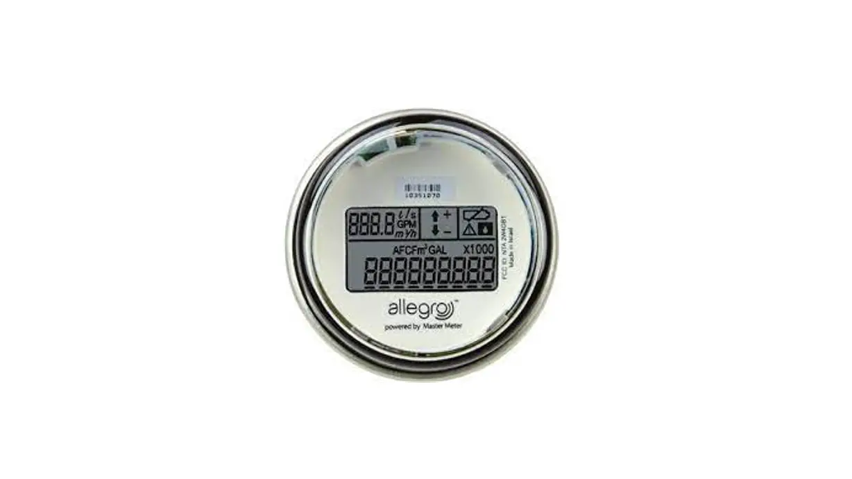 Master Meter 40685 Allegro Wall Mount Installation Guide