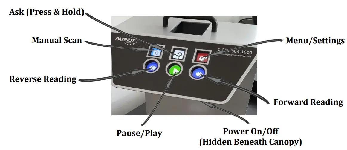 PATRIOT 601140 VoicePlus Reader and Scanner-fig3
