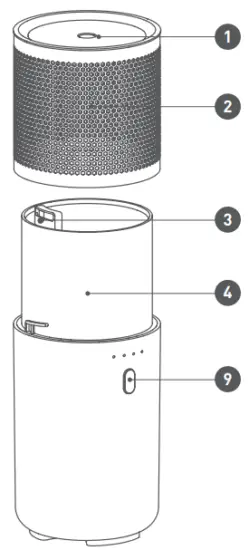 PRIMAVERA Traveller Aroma Diffuser - fig