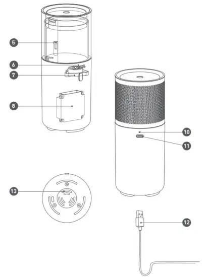 PRIMAVERA Traveller Aroma Diffuser - fig1