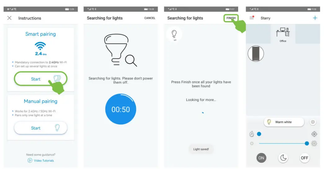 LUTEC 5198106012 Tubular Wall Light Connected by WiZ Owner's FIG-14