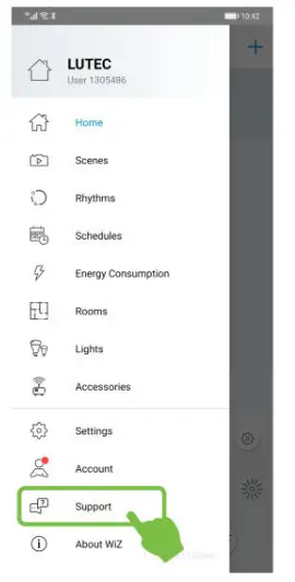 LUTEC 5198106012 Tubular Wall Light Connected by WiZ Owner's FIG-15