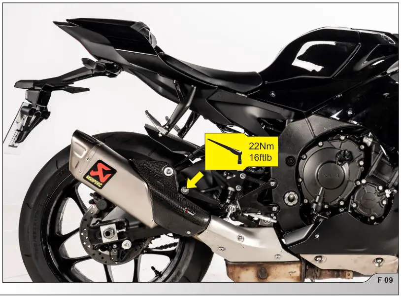 AKRAPOVIC Akrapovič Exhaust System - F 09