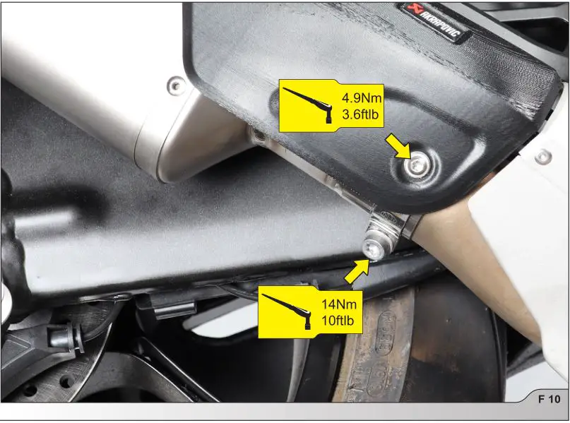 AKRAPOVIC Akrapovič Exhaust System - F 10