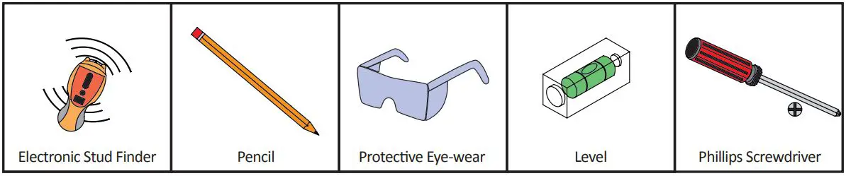 ViewZ Led Cctv Monitor User Manual - Installation Tools