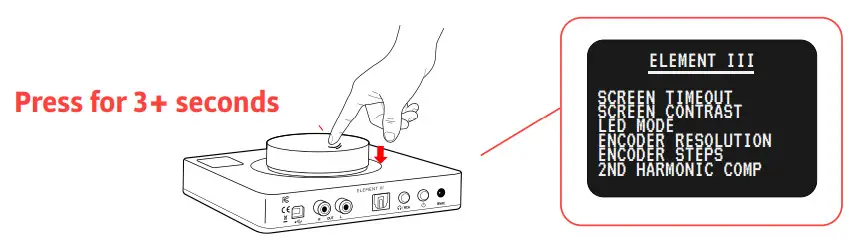 JDS LABS Element III Amplifier - settings