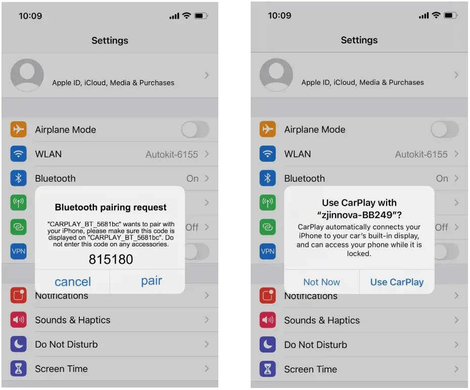 ISUDAR CP31DCAD8811WMB-1 Jaguar Land Rover Wireless Carplay Smart box - Bluetooth