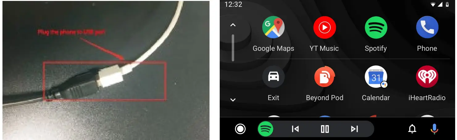 ISUDAR CP31DCAD8811WMB-1 Jaguar Land Rover Wireless Carplay Smart box - Fig 2