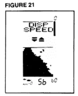 HUMMINBIRD TCR 101 Fish Finder - Display Speed