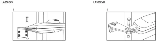 LiftMaster LA250EVK Double Swing Gate Opener Kit - Dimensions LA250EVK