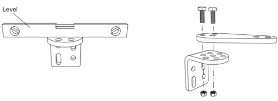 LiftMaster LA250EVK Double Swing Gate Opener Kit - slots