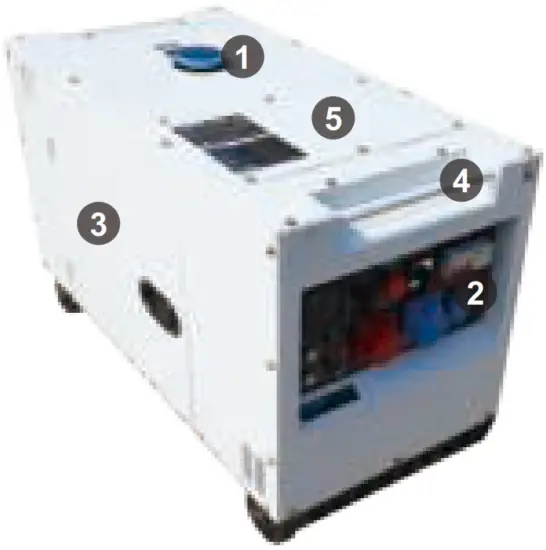 Ford FDT9200SE Diesel Generator - Fig 1