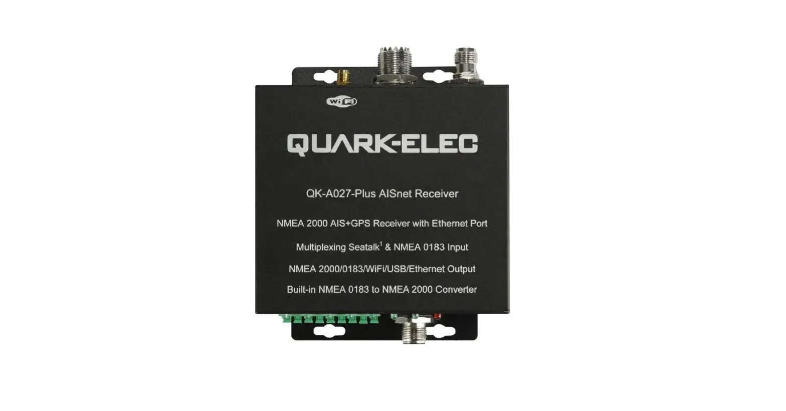 Quark-elec Qk-a027-plus Nmea 2000 Ais+gps Receiver With Ethernet Output Instruction Manual