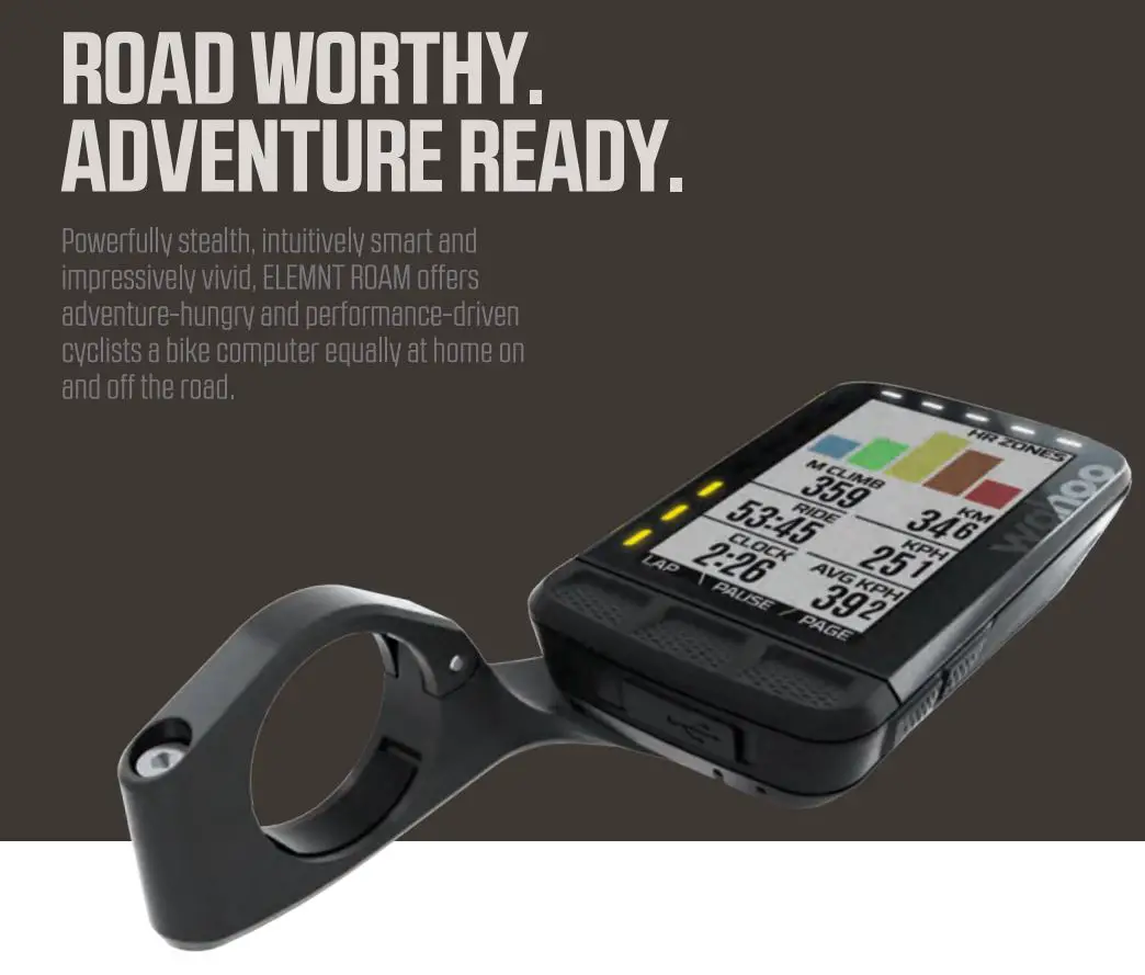 Wahoo Fitness WF129A ELEMNT ROAM element roam road bike computer User Manual - Main Product