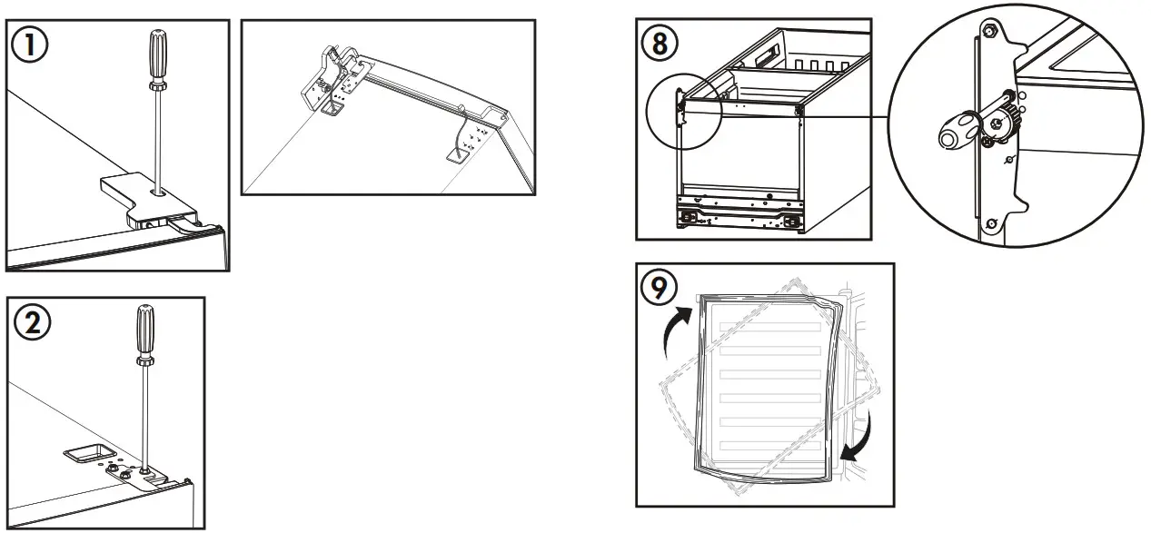 Danby DBMF100B1WDB 10 Cu ft Bottom Mount Refrigerator - OPERATING INSTRUCTIONS 1