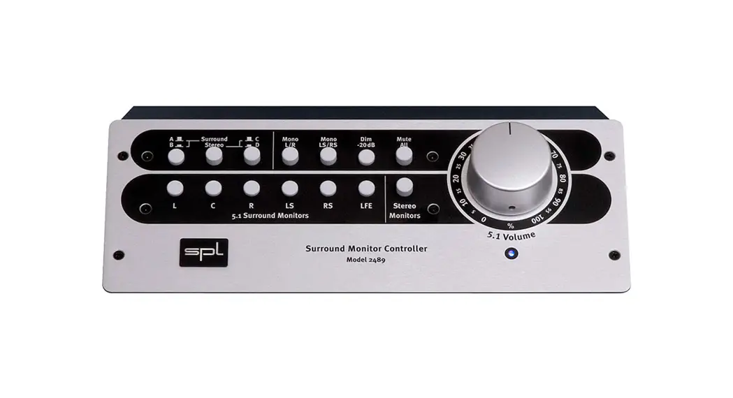 Spl 2489 Surround Monitor Controller User Manual Spl 2489 Surround Monitor Controller User Manual