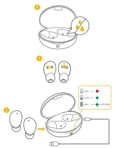 QCY T16 True Wireless Earbuds-fig8