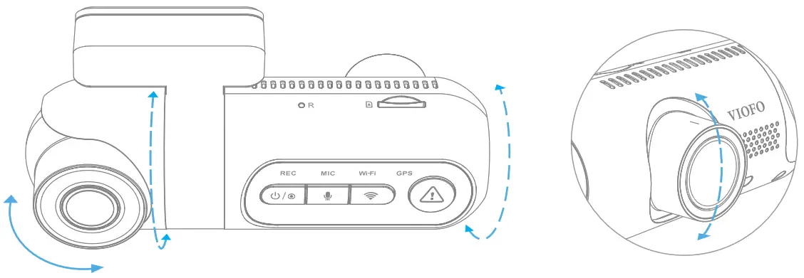 VIOFO T130 CHANNEL DASHCAM - Installation 4