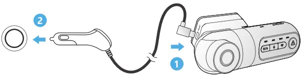 VIOFO T130 CHANNEL DASHCAM - Installation 5