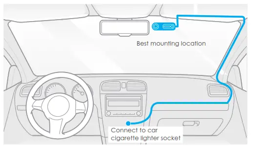 VIOFO T130 CHANNEL DASHCAM - Installation 6