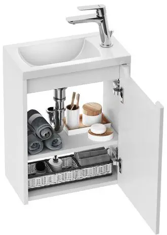 RAVAK Classic 400 cabinet under small washbasin-fig1
