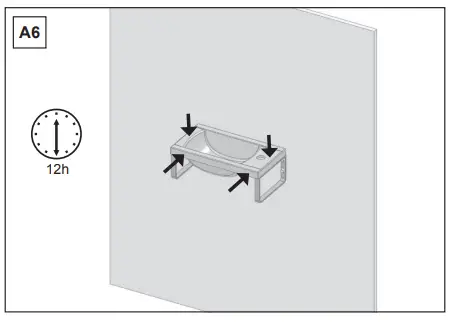 RAVAK Classic 400 cabinet under small washbasin-fig12