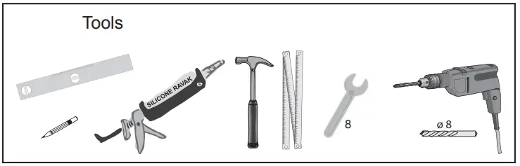 RAVAK Classic 400 cabinet under small washbasin-fig6