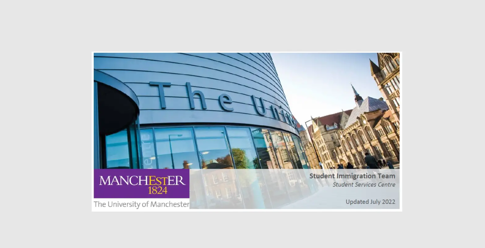 Manchester 5ukvi Student Immigration Team User Manual