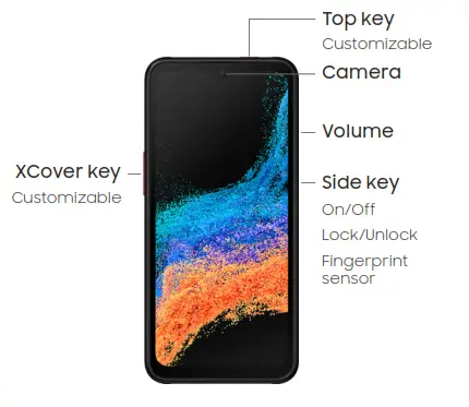 SAMSUNG Galaxy Xcover 6 Pro Smartphone - fig