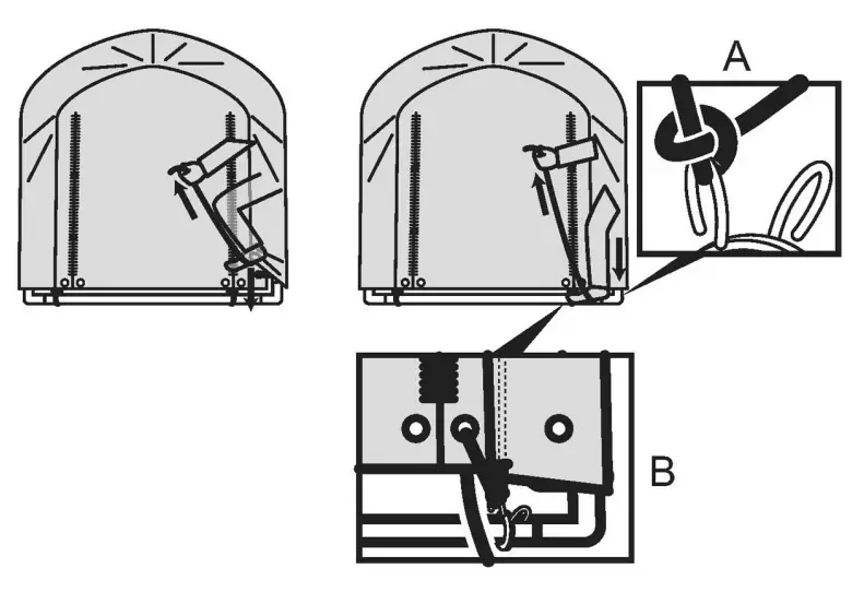 Clarke CIB755 Bicycle Shed-11