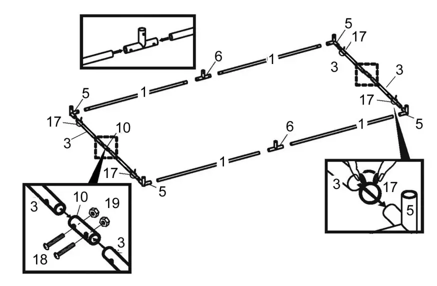 Clarke CIB755 Bicycle Shed-5