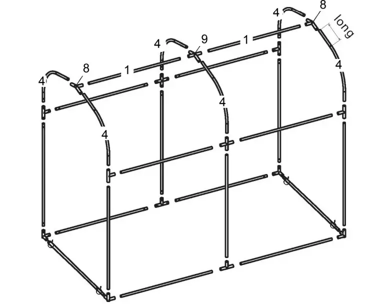 Clarke CIB755 Bicycle Shed-7