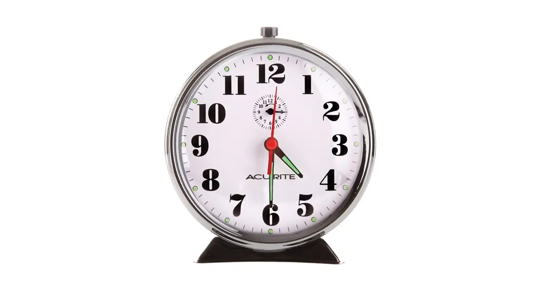 Accurite Keywound Alarm Clock Instruction Manual