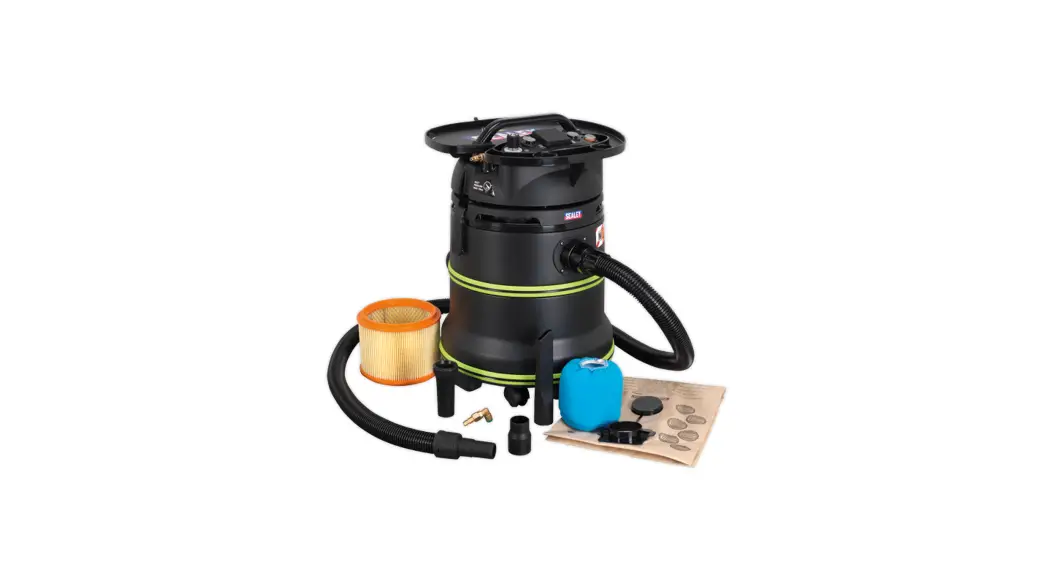Sealey Pc35110v 35l Wet & Dry Industrial Vacuum Cleaner Plastic Drum Owner's Manual