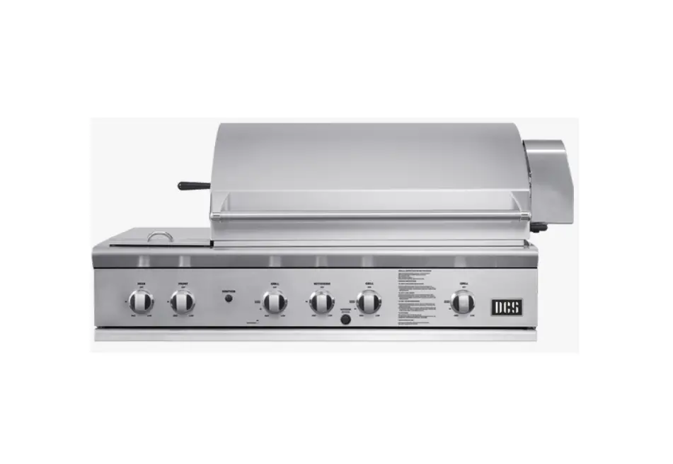 Fisher Paykel Bgb48-bqr-l 48 Inch Rotisserie Side Burners Dcs Grill User Guide