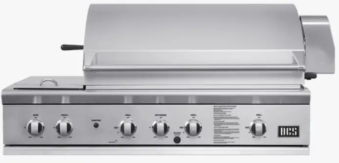 FISHER PAYKEL BGB48-BQR-L 48 Inch Rotisserie Side Burners DCS Grill-fig1