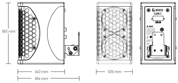 iDea LUA3i Install Satellite Speaker-fig5