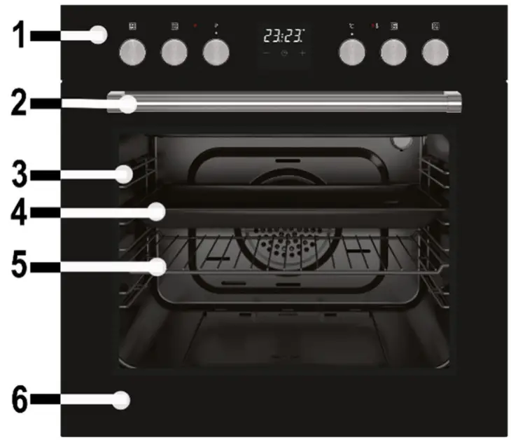 BORMANN PRO EHBC 7934 Household Electric Oven Set - Oven