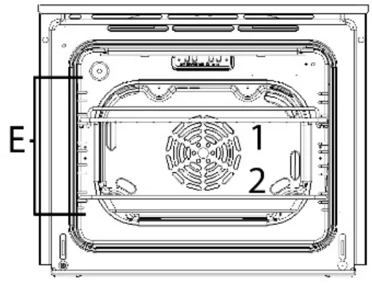 BORMANN PRO EHBC 7934 Household Electric Oven Set - chamber